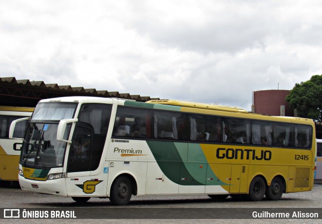 Empresa Gontijo de Transportes 12145 na cidade de Vitória da Conquista, Bahia, Brasil, por Guilherme Alisson. Número da foto: #8004114.