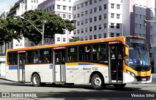 Itamaracá Transportes 1.582 na cidade de Recife, Pernambuco, Brasil, por Vinicius Silva. Número da foto: #8004823.