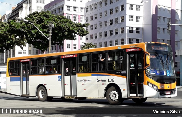 Itamaracá Transportes 1.582 na cidade de Recife, Pernambuco, Brasil, por Vinicius Silva. ID da foto: 8004823.