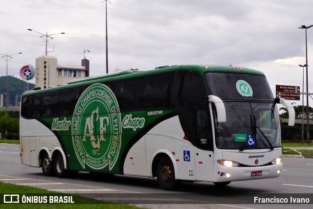 Transporte e Turismo Tiquin 3360 na cidade de Florianópolis, Santa Catarina, Brasil, por Francisco Ivano. Número da foto: #8003667.