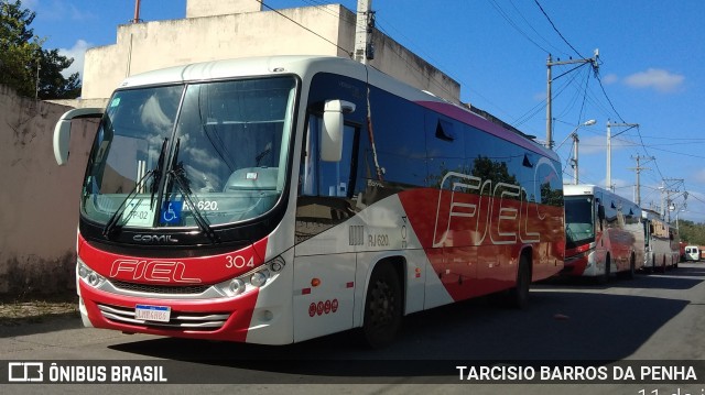 Fiel Turismo 304 na cidade de Campos dos Goytacazes, Rio de Janeiro, Brasil, por TARCISIO BARROS DA PENHA. Número da foto: #8002570.