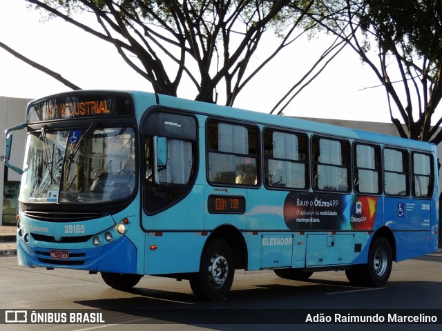 Autotrans > Turilessa 25155 na cidade de Contagem, Minas Gerais, Brasil, por Adão Raimundo Marcelino. ID da foto: 8007505.