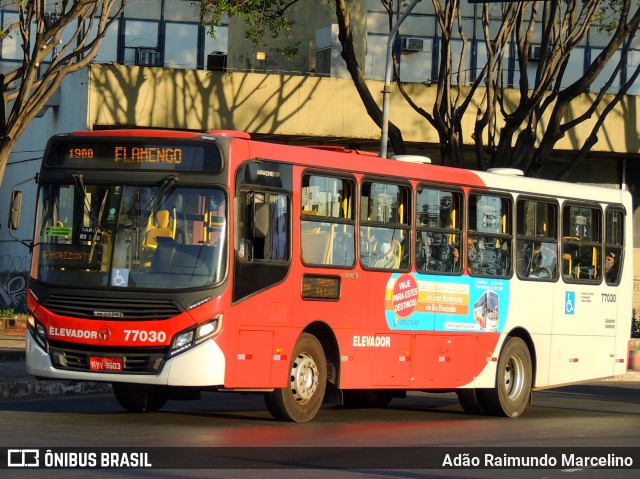 Eldorado Transportes 77030 na cidade de Contagem, Minas Gerais, Brasil, por Adão Raimundo Marcelino. ID da foto: 8007729.