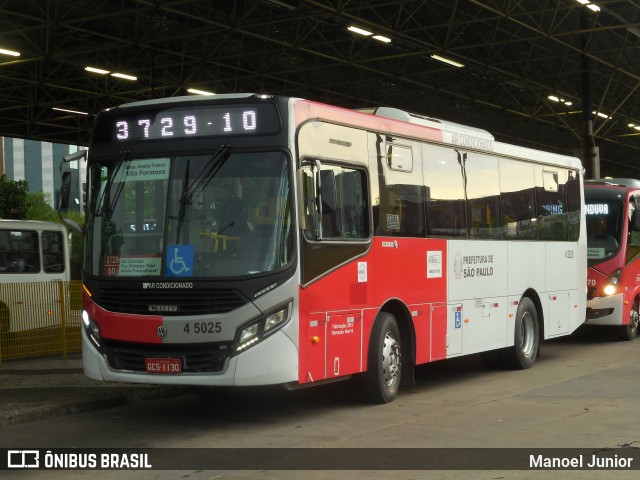 Allibus Transportes 4 5025 na cidade de São Paulo, São Paulo, Brasil, por Manoel Junior. ID da foto: 8005163.