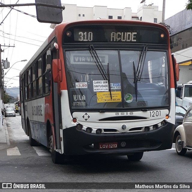 Viação Sul Fluminense 1201 na cidade de Volta Redonda, Rio de Janeiro, Brasil, por Matheus Martins da Silva. Número da foto: #8005727.