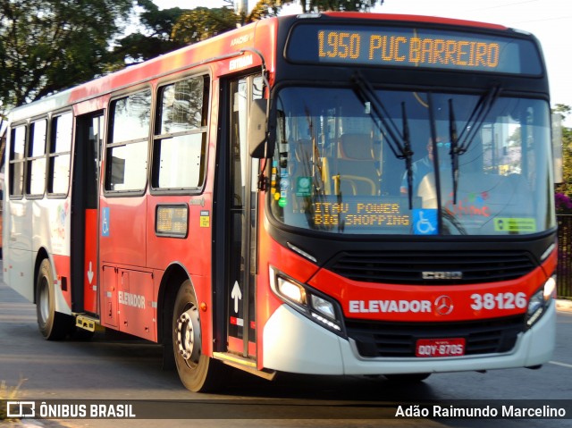 Viação Cruzeiro > Viação Sidon 38126 na cidade de Contagem, Minas Gerais, Brasil, por Adão Raimundo Marcelino. Número da foto: #8007691.