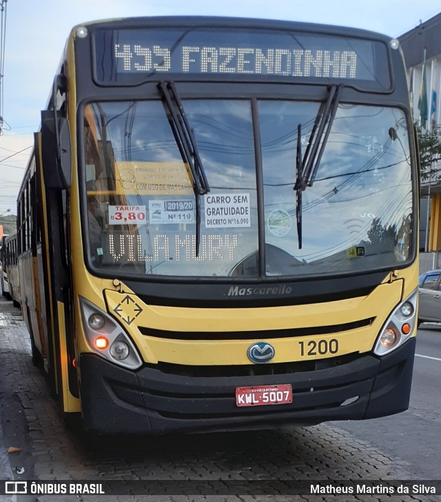 Viação Sul Fluminense 1200 na cidade de Volta Redonda, Rio de Janeiro, Brasil, por Matheus Martins da Silva. Número da foto: #8005734.