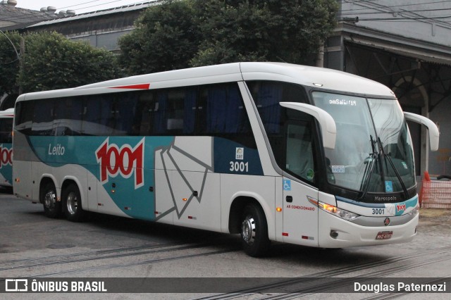 Auto Viação 1001 3001 na cidade de Rio de Janeiro, Rio de Janeiro, Brasil, por Douglas Paternezi. Número da foto: #8007731.