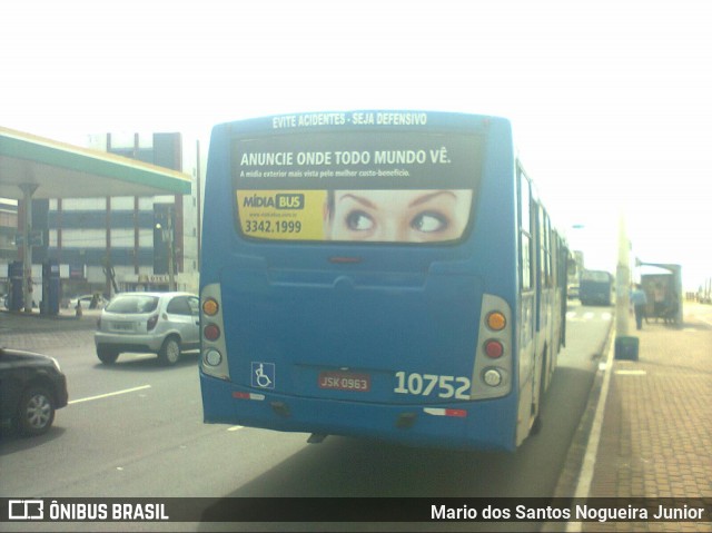 Concessionária Salvador Norte - CSN Transportes 10752 na cidade de Salvador, Bahia, Brasil, por Mario dos Santos Nogueira Junior. Número da foto: #8005434.