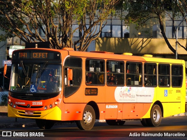 Autotrans > Turilessa 25358 na cidade de Contagem, Minas Gerais, Brasil, por Adão Raimundo Marcelino. ID da foto: 8007738.