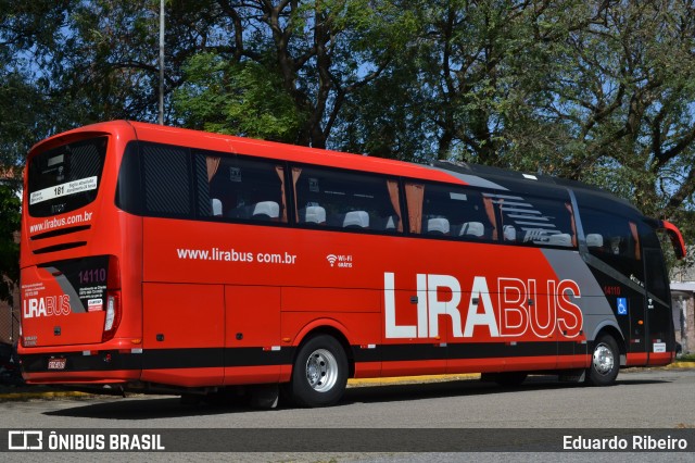 Lirabus 14110 na cidade de São Paulo, São Paulo, Brasil, por Eduardo Ribeiro. Número da foto: #8007357.