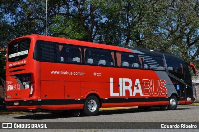 Lirabus 14110 na cidade de São Paulo, São Paulo, Brasil, por Eduardo Ribeiro. ID da foto: 8007357.