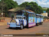 Ônibus Particulares TRENZINHO CRIANÇA FELIZ na cidade de Céu Azul, Paraná, Brasil, por Felipe  Dn. Número da foto: #:id.