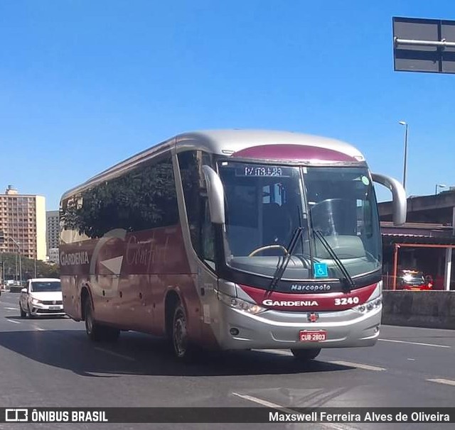Expresso Gardenia 3240 na cidade de Belo Horizonte, Minas Gerais, Brasil, por Maxswell Ferreira Alves de Oliveira. Número da foto: #8008103.