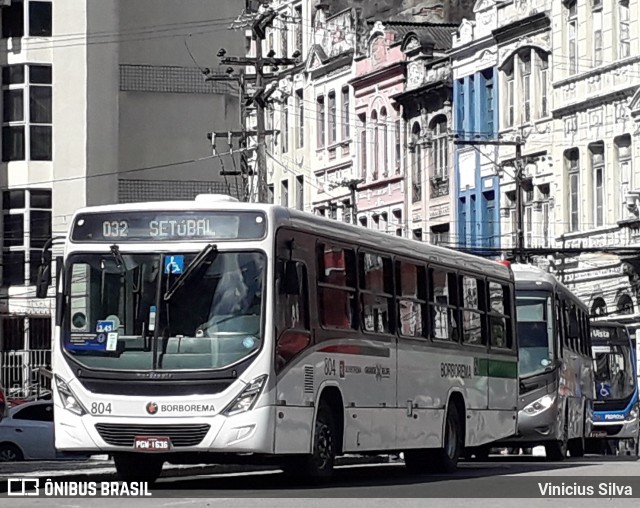 Borborema Imperial Transportes 804 na cidade de Recife, Pernambuco, Brasil, por Vinicius Silva. ID da foto: 8010404.