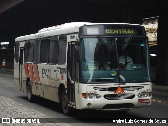 Evanil Transportes e Turismo RJ 132.097 na cidade de Rio de Janeiro, Rio de Janeiro, Brasil, por André Luiz Gomes de Souza. ID da foto: 8009846.