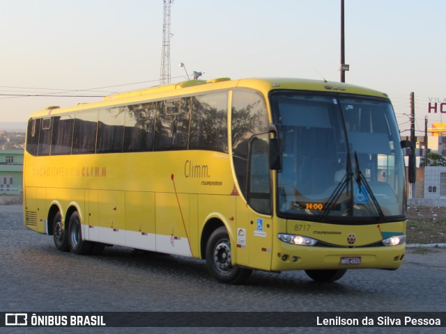 Viação Itapemirim 8717 na cidade de Caruaru, Pernambuco, Brasil, por Lenilson da Silva Pessoa. Número da foto: #8009860.