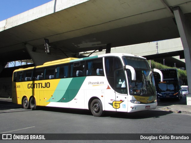 Empresa Gontijo de Transportes 14365 na cidade de Belo Horizonte, Minas Gerais, Brasil, por Douglas Célio Brandao. Número da foto: #8009628.
