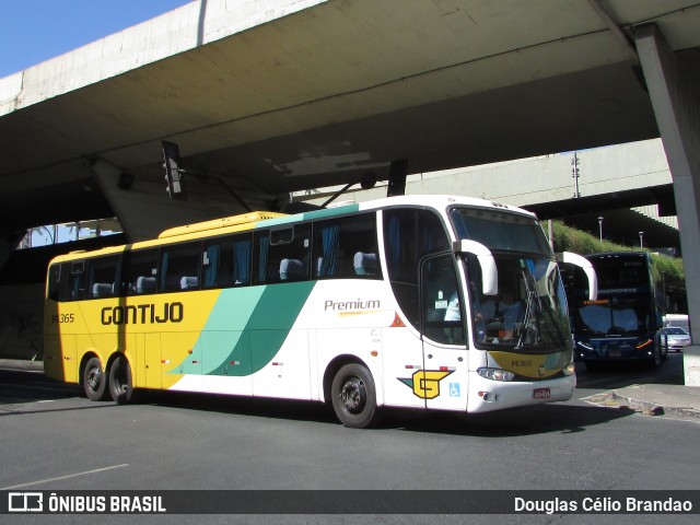 Empresa Gontijo de Transportes 14365 na cidade de Belo Horizonte, Minas Gerais, Brasil, por Douglas Célio Brandao. ID da foto: 8009628.