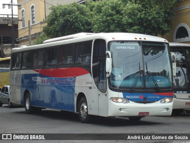 Viação Riodoce 70417 na cidade de Rio de Janeiro, Rio de Janeiro, Brasil, por André Luiz Gomes de Souza. Número da foto: #8010004.