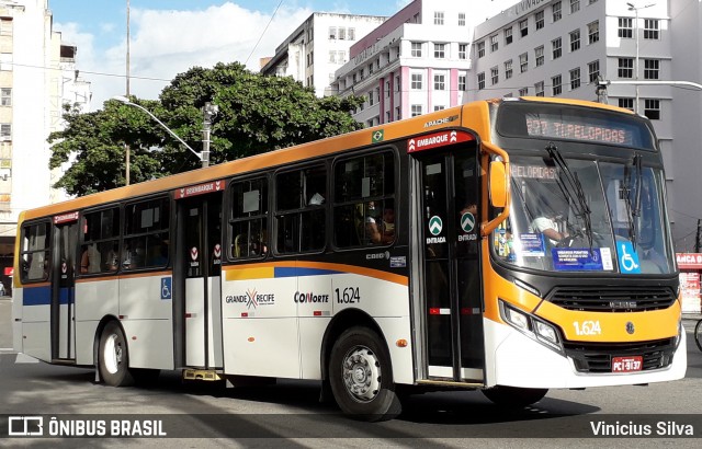 Itamaracá Transportes 1.624 na cidade de Recife, Pernambuco, Brasil, por Vinicius Silva. Número da foto: #8010399.