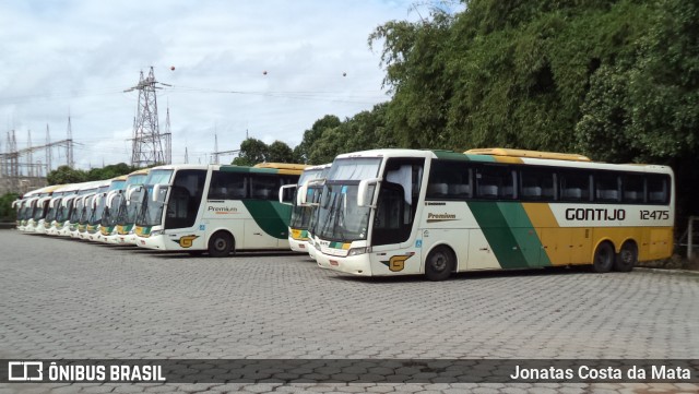 Empresa Gontijo de Transportes 12475 na cidade de Governador Valadares, Minas Gerais, Brasil, por Jonatas Costa da Mata. ID da foto: 8008386.