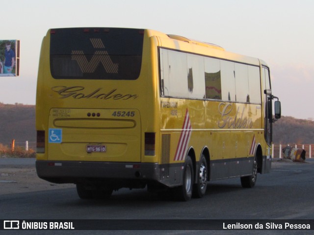 Viação Itapemirim 45245 na cidade de Taquaritinga do Norte, Pernambuco, Brasil, por Lenilson da Silva Pessoa. Número da foto: #8013040.