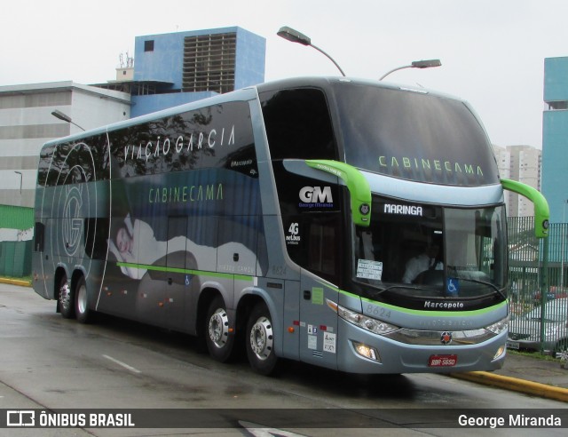 Viação Garcia 8624 na cidade de São Paulo, São Paulo, Brasil, por George Miranda. Número da foto: #8011784.