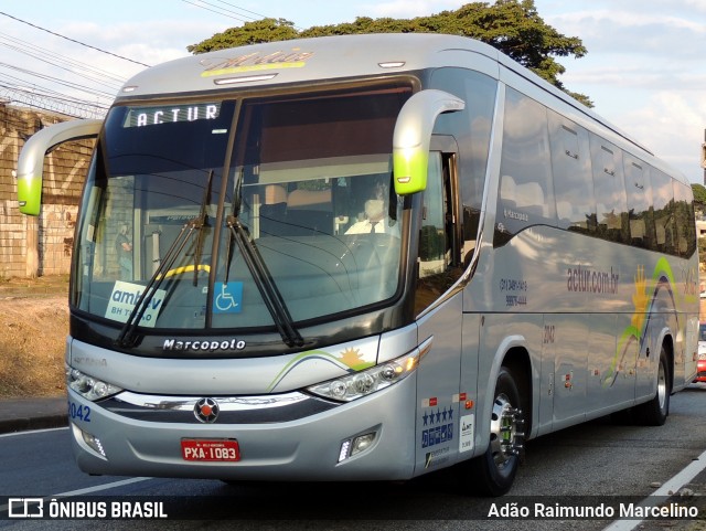 Actur Viagens 2042 na cidade de Belo Horizonte, Minas Gerais, Brasil, por Adão Raimundo Marcelino. ID da foto: 8013169.