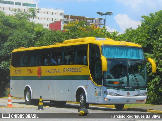 Nacional Expresso 52701 na cidade de São Paulo, São Paulo, Brasil, por Tarcisio Rodrigues da Silva. ID da foto: 8011073.