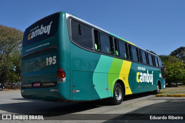 Auto Viação Cambuí 195 na cidade de São Paulo, São Paulo, Brasil, por Eduardo Ribeiro. Número da foto: #8010621.