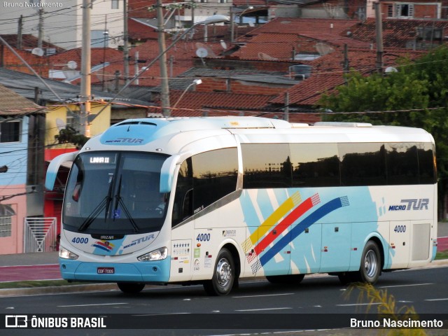 Microtur Transportadora Turística 4000 na cidade de Itu, São Paulo, Brasil, por Bruno Nascimento. ID da foto: 8013060.