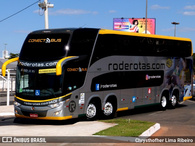 RodeRotas - Rotas de Viação do Triângulo 1401 na cidade de Goiânia, Goiás, Brasil, por Chrysthofher Lima Ribeiro. Número da foto: #8013188.