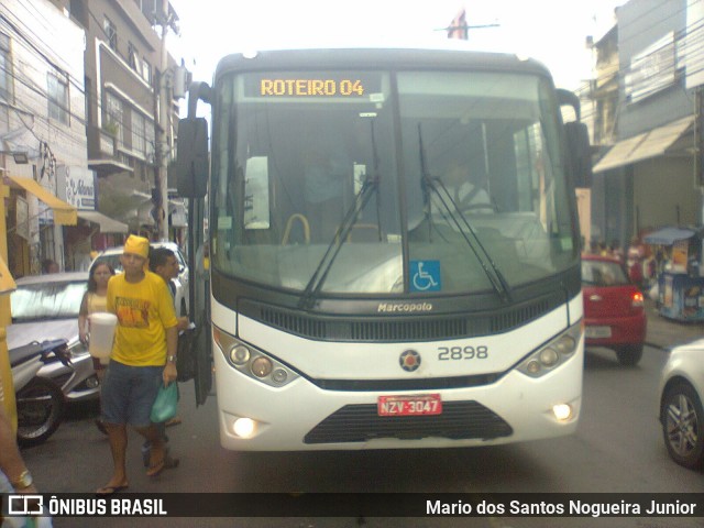 Viação Litoral Norte 2898 na cidade de Salvador, Bahia, Brasil, por Mario dos Santos Nogueira Junior. Número da foto: #8010623.