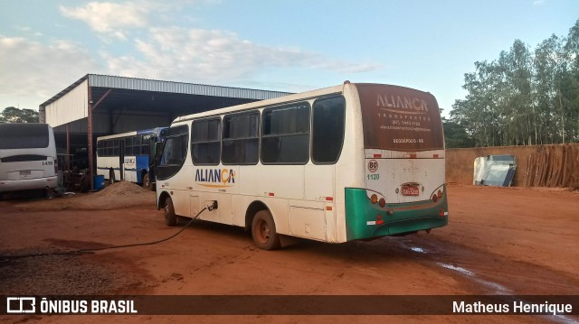 Aliança Transportes 1120 na cidade de Deodápolis, Mato Grosso do Sul, Brasil, por Matheus Henrique. Número da foto: #8011312.