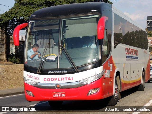 COOPERTAI - Cooperativa de Transporte Complementar Interestadual 7007-003 na cidade de Belo Horizonte, Minas Gerais, Brasil, por Adão Raimundo Marcelino. ID da foto: 8013140.