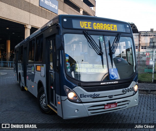 Viação Euclásio 40808 na cidade de Belo Horizonte, Minas Gerais, Brasil, por Júlio César. ID da foto: 8014003.