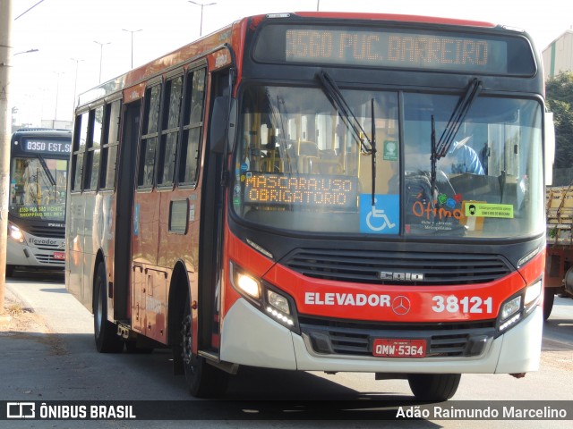 Viação Cruzeiro > Viação Sidon 38121 na cidade de Contagem, Minas Gerais, Brasil, por Adão Raimundo Marcelino. Número da foto: #8016399.