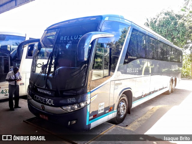 Viação Cidade Sol 8240 na cidade de Valença, Bahia, Brasil, por Isaque Brito. ID da foto: 8016507.