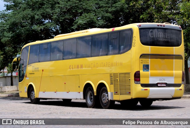 Viação Itapemirim 8625 na cidade de Vitória da Conquista, Bahia, Brasil, por Felipe Pessoa de Albuquerque. Número da foto: #8016157.