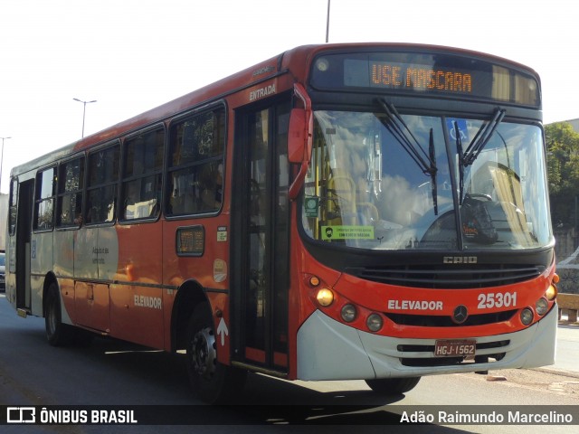 Autotrans > Turilessa 25301 na cidade de Contagem, Minas Gerais, Brasil, por Adão Raimundo Marcelino. ID da foto: 8016435.