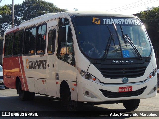 Ônibus Particulares 8947 na cidade de Contagem, Minas Gerais, Brasil, por Adão Raimundo Marcelino. ID da foto: 8016362.