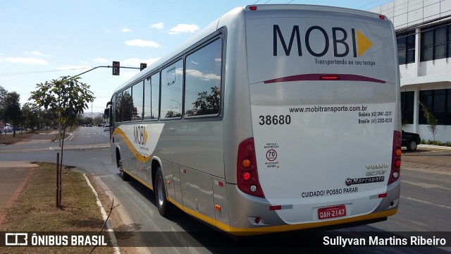 MOBI Transporte 38680 na cidade de Anápolis, Goiás, Brasil, por Sullyvan Martins Ribeiro. Número da foto: #8018432.