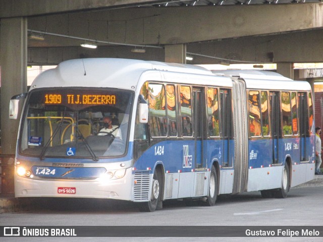 Itamaracá Transportes 1.424 na cidade de Recife, Pernambuco, Brasil, por Gustavo Felipe Melo. Número da foto: #8016944.