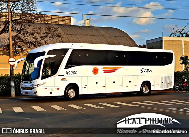 SITC - Sistema Itapirense de Transporte Coletivo 45000 na cidade de Itapira, São Paulo, Brasil, por Ricardo Luciano. Número da foto: #8016596.