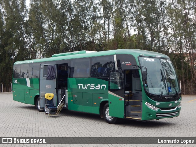 Tursan - Turismo Santo André 569 na cidade de Rio de Janeiro, Rio de Janeiro, Brasil, por Leonardo Lopes. Número da foto: #8017812.