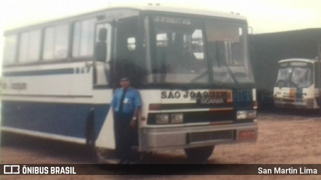 Viação São Joaquim 0191 na cidade de Teresina, Piauí, Brasil, por San Martin Lima. ID da foto: 8016751.