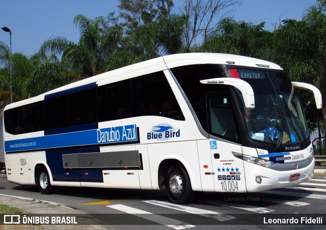 VIDA - Viação Danúbio Azul 10004 na cidade de São Paulo, São Paulo, Brasil, por Leonardo Fidelli. Número da foto: #8017548.