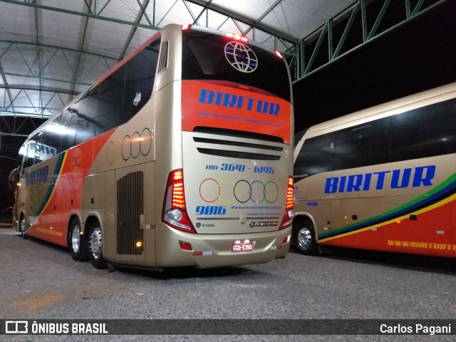 Biritur - Birigui Turismo 9016 na cidade de Araçatuba, São Paulo, Brasil, por Carlos Pagani. Número da foto: #8018708.