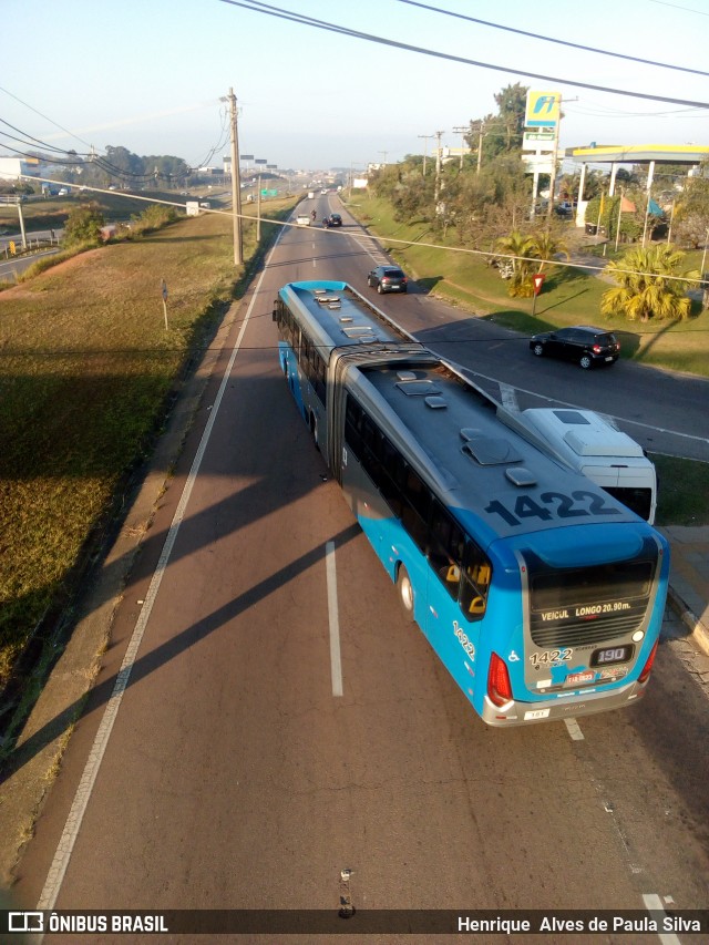 VB Transportes e Turismo 1422 na cidade de Campinas, São Paulo, Brasil, por Henrique Alves de Paula Silva. Número da foto: #8017690.
